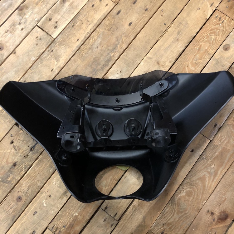 Indian Scout Lock 'n' Ride fairing - Thunder Black Smoke